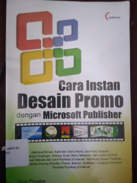 Image of Cara Instan Desain Promo Dengan Microsoft Publisher