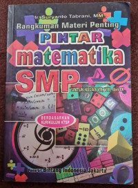 Image of Rangkuman Materi Penting Pintar Matematika SMP