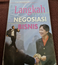 Image of Langkah Tepat Negoisasi Bisnis