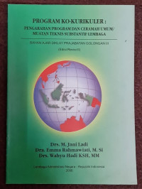 Image of Program Ko-Kurikuler : Pengarahan Program dan Ceramah Umum/Muatan Teknis Substantif Lembaga