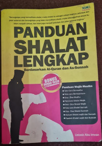 Image of Panduan Shalat Lengkap Berdasarkan Al-Quran dan As-Sunnah
