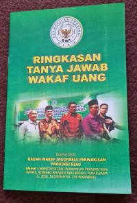 Image of Ringkasan Tanya Jawab Wakaf Uang