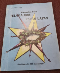 Image of Kumpulan Puisi Telaga Biru Tapak Lapan
