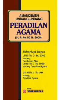 Image of Amandemen Undang Undang Peradilan Agama