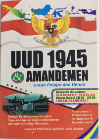 Image of UUD 1945 & Amandemen : untuk pelajar dan umum