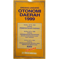 Image of Undang-undang Otonomi Daerah 1999